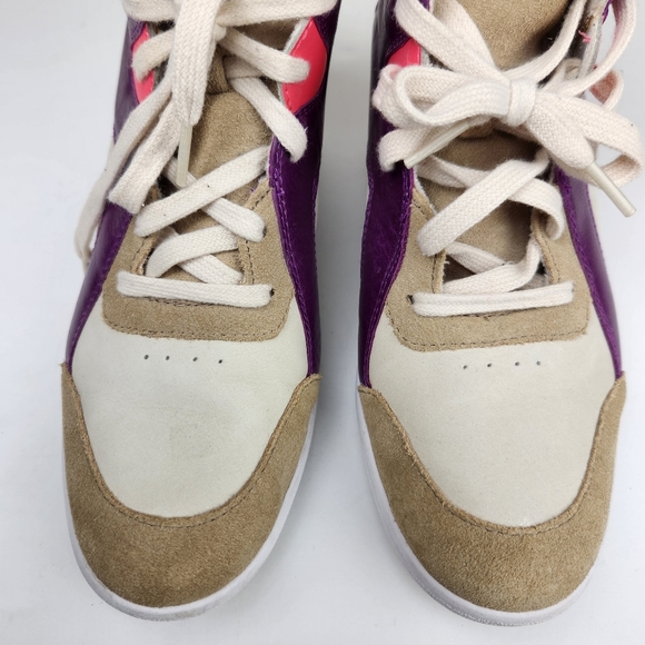 Reebok Alicia Keys Lace Up Wage Sneakers Size 8.5 - Picture 7 of 16